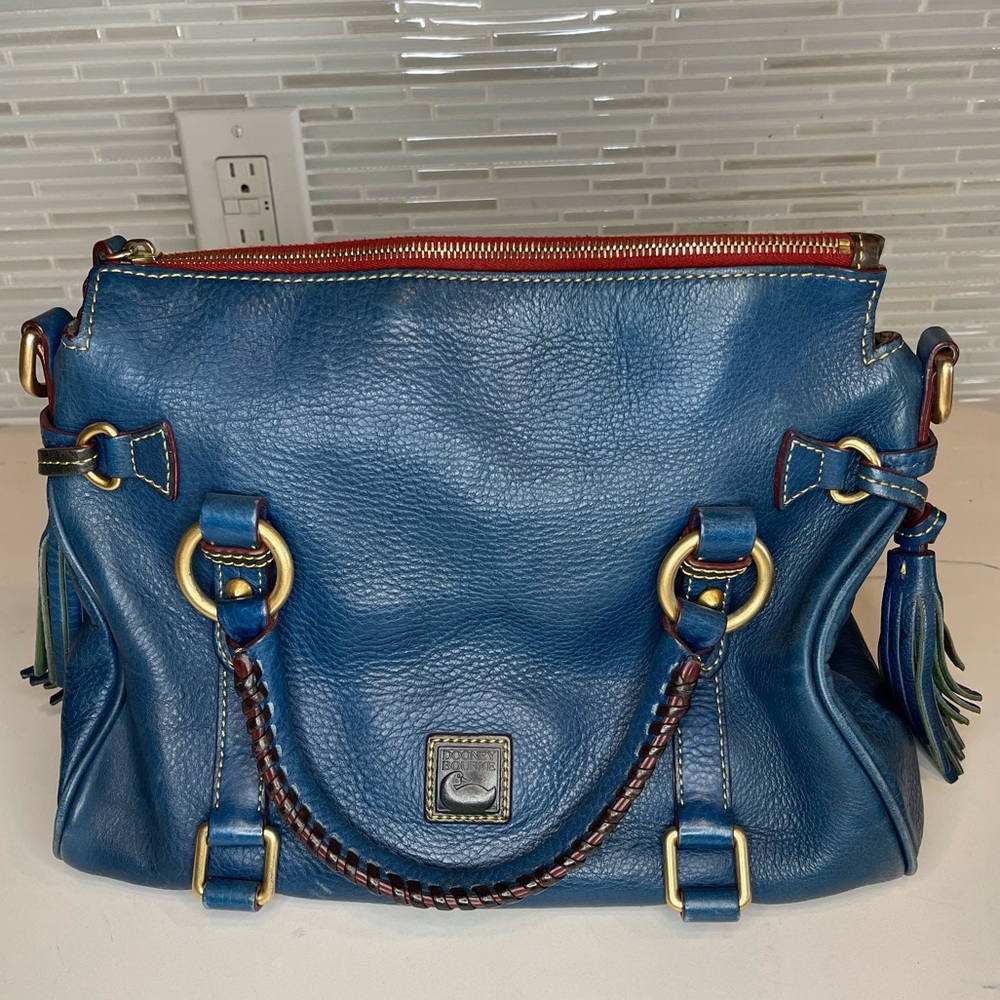 Dooney & Bourke Large Florentine Leather Satchel